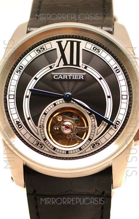 calibre de cartier flying tourbillon replica|cartier calibre retro.